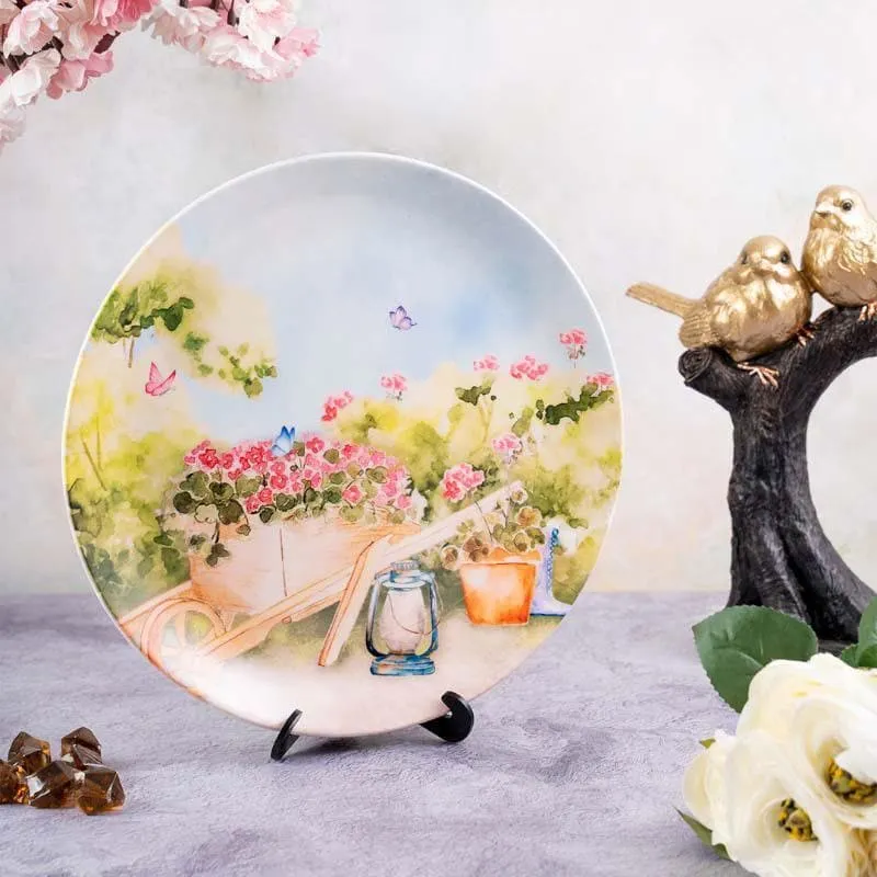 Homely Garden Decorative Plate media 1