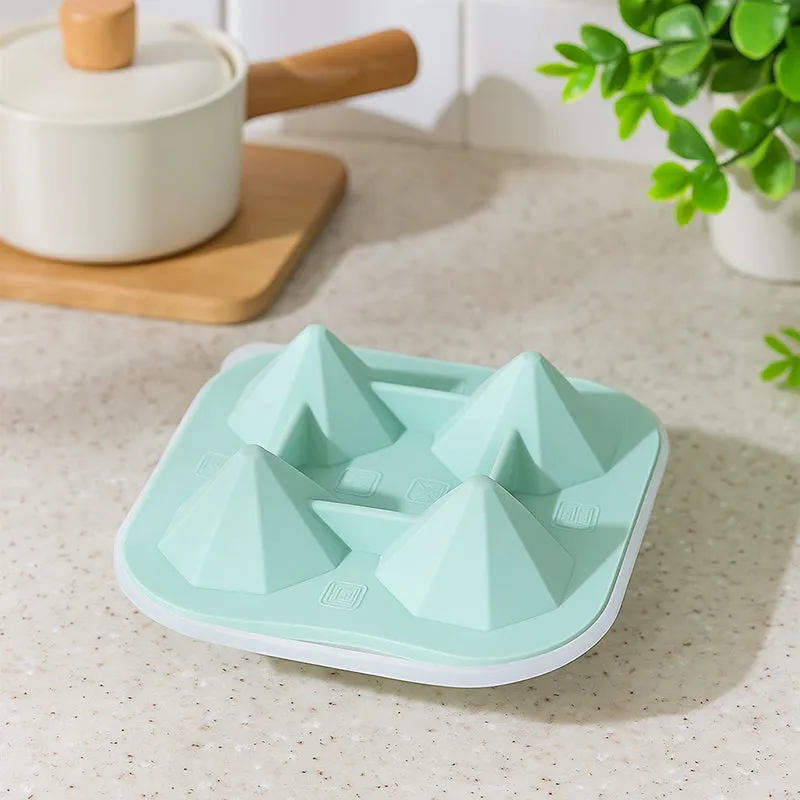 Diamond Cut Silicone Ice Cube Mould media 1