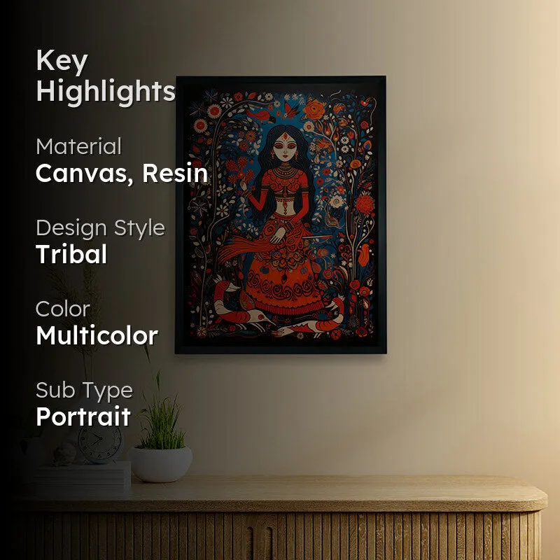 Scarlet Lady Canvas Wall Art media 2