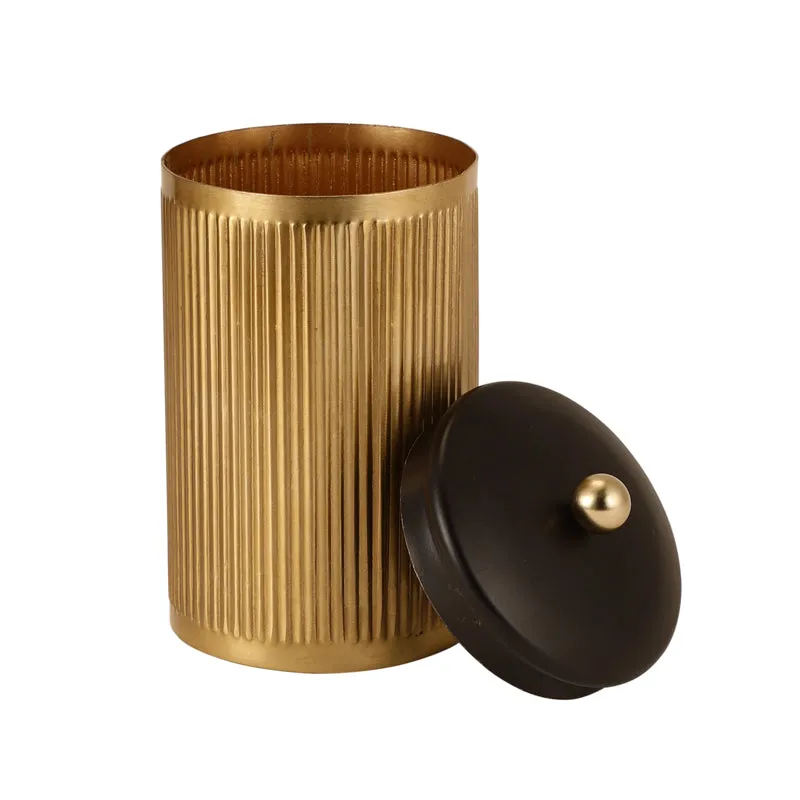 Mayoz Storage Container - Gold & Black media 3