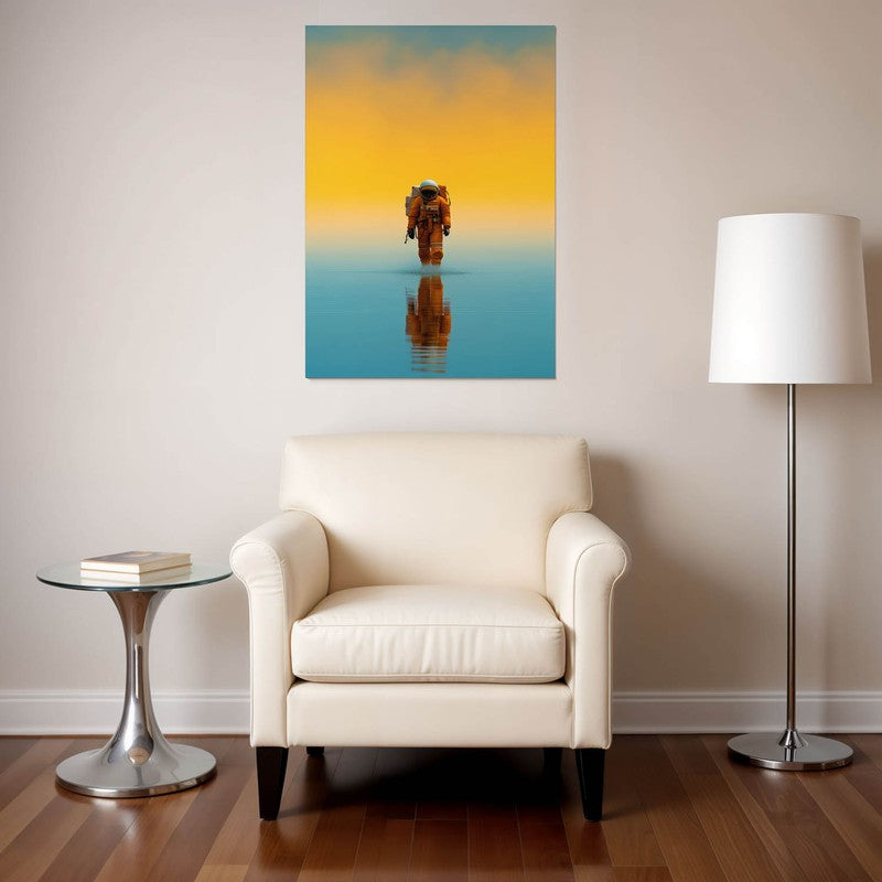 Astronaut Dreamscape Wall Poster