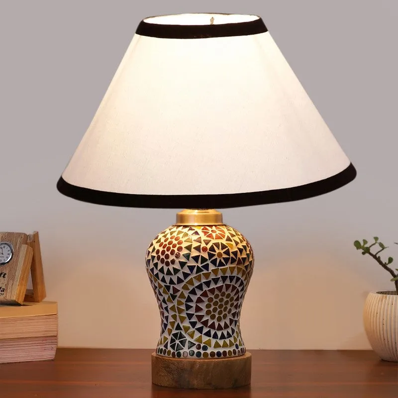 Gleora Wooden Table Lamp - Multicolor media 3