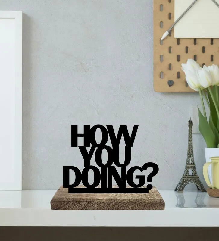 Quirky Conversations Typography Showpiece - Set Of Two media 3