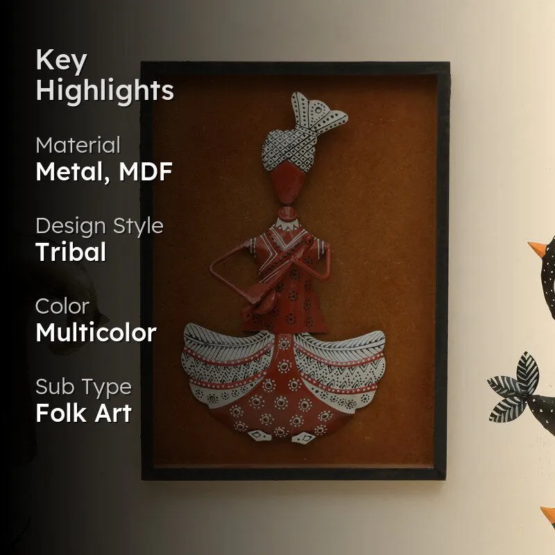Rhythmic Legacy Sitar Metal Wall Accent media 2
