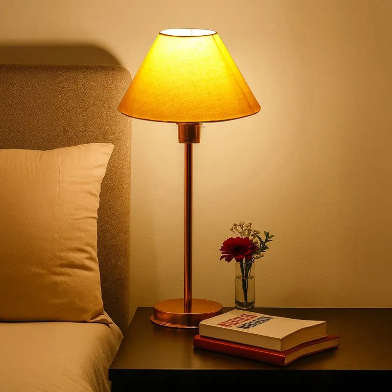 Kavira Rion Metal Table Lamp - Yellow media 1