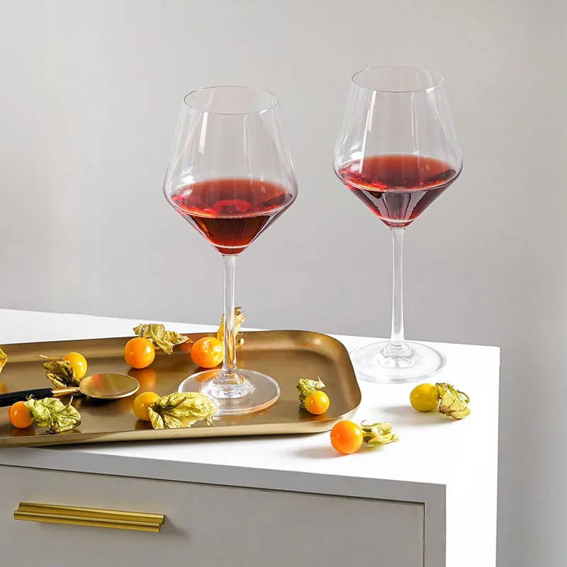 Vintage Vino Red Wine Glass (450 mL) - Set Of Four media 3