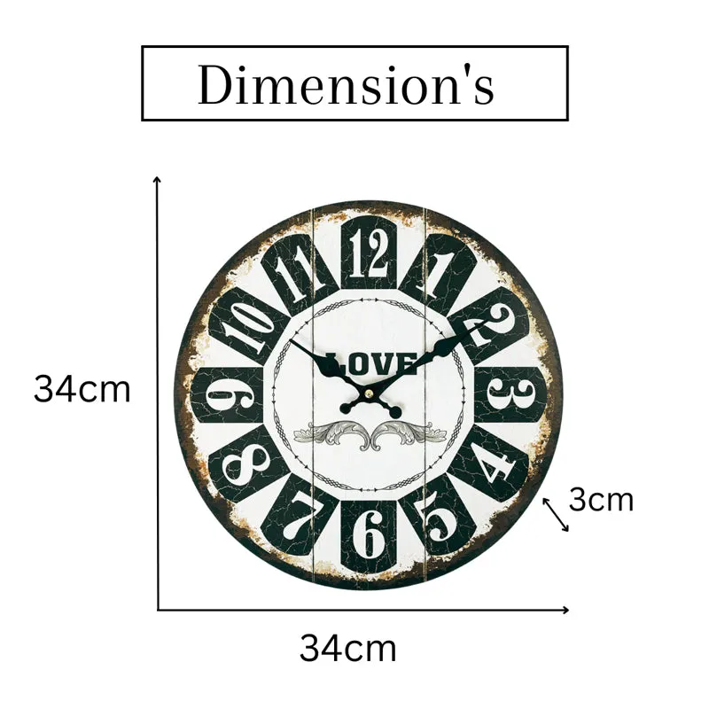 Evermore Analog Wall Clock media 3