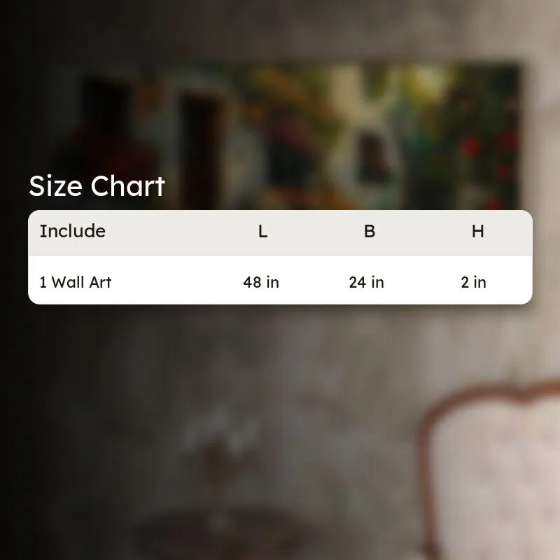 Enduring Charm Canvas Wall Painting With Frame media 6
