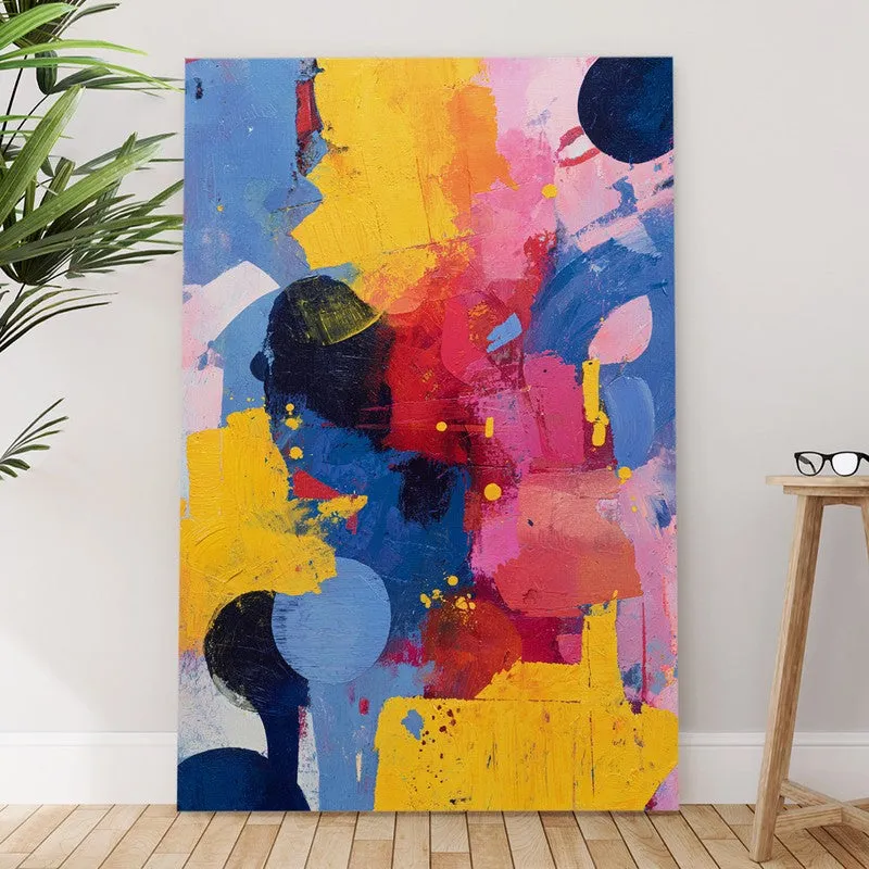 Strata Pulse Abstract Canvas Wall Art media 6