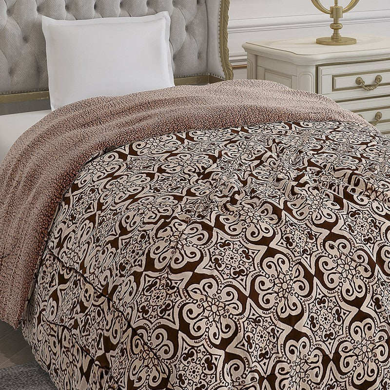 Monte Carlo Brown Elegance Comforter - 1114 GSM media 3