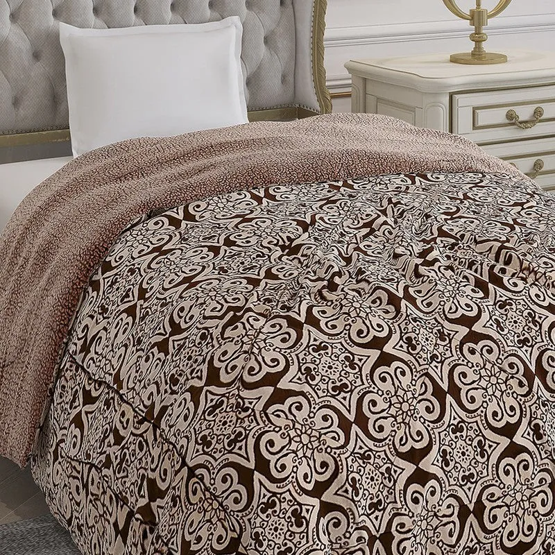Monte Carlo Brown Elegance Comforter - 1114 GSM media 3