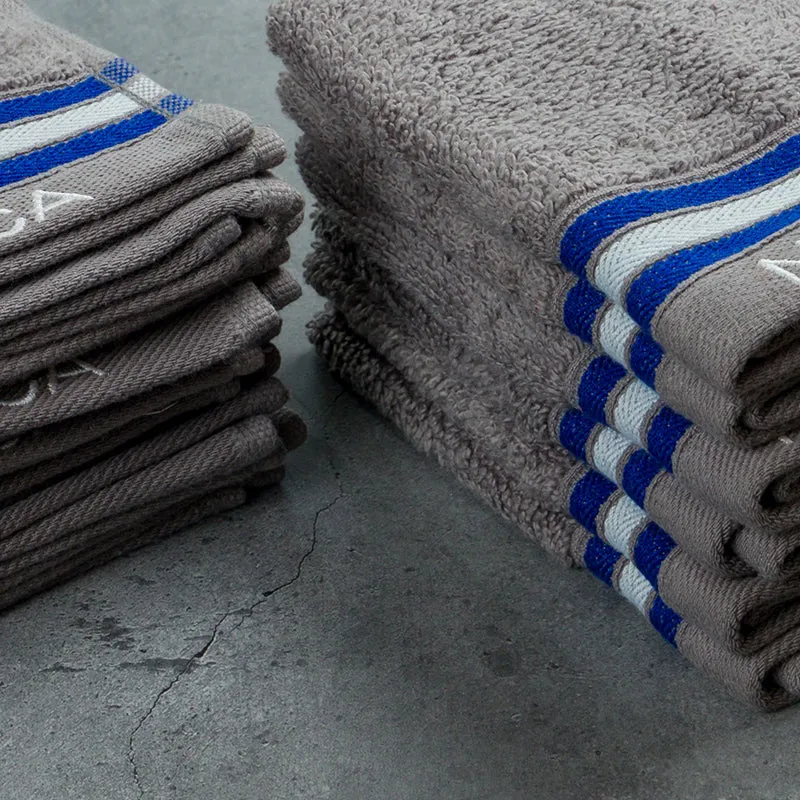 Nautica Dove Down Cotton Face Towel (Grey) - Set Of Twelve media 5