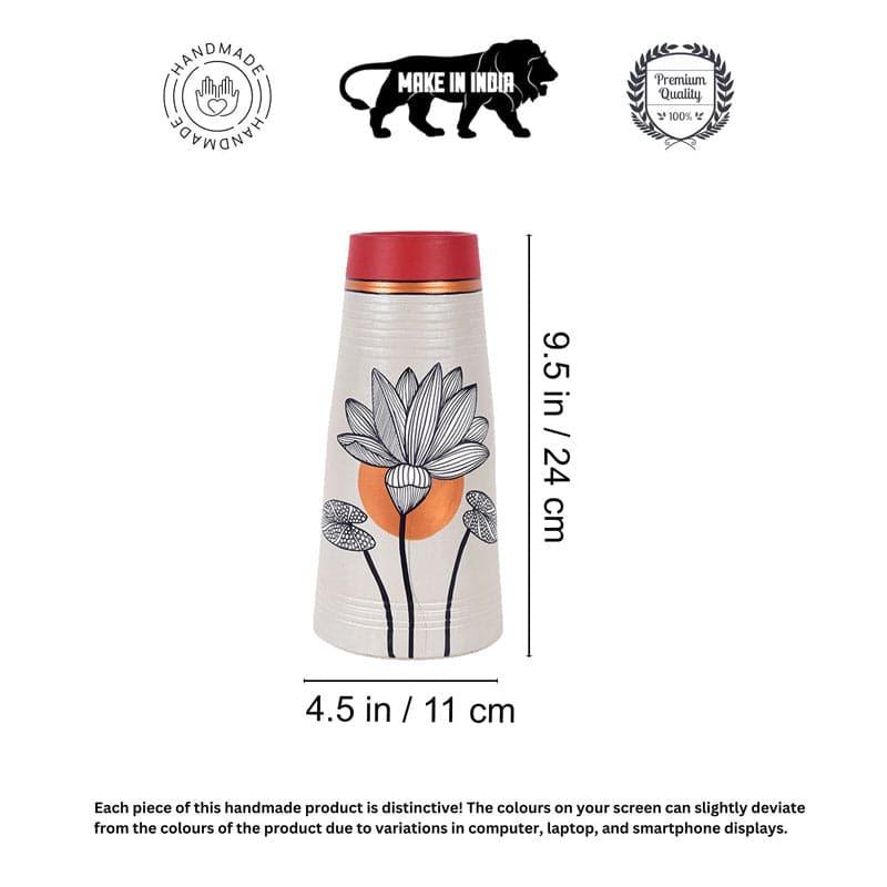 Bavyesh Tribal Terracotta Vase media 5
