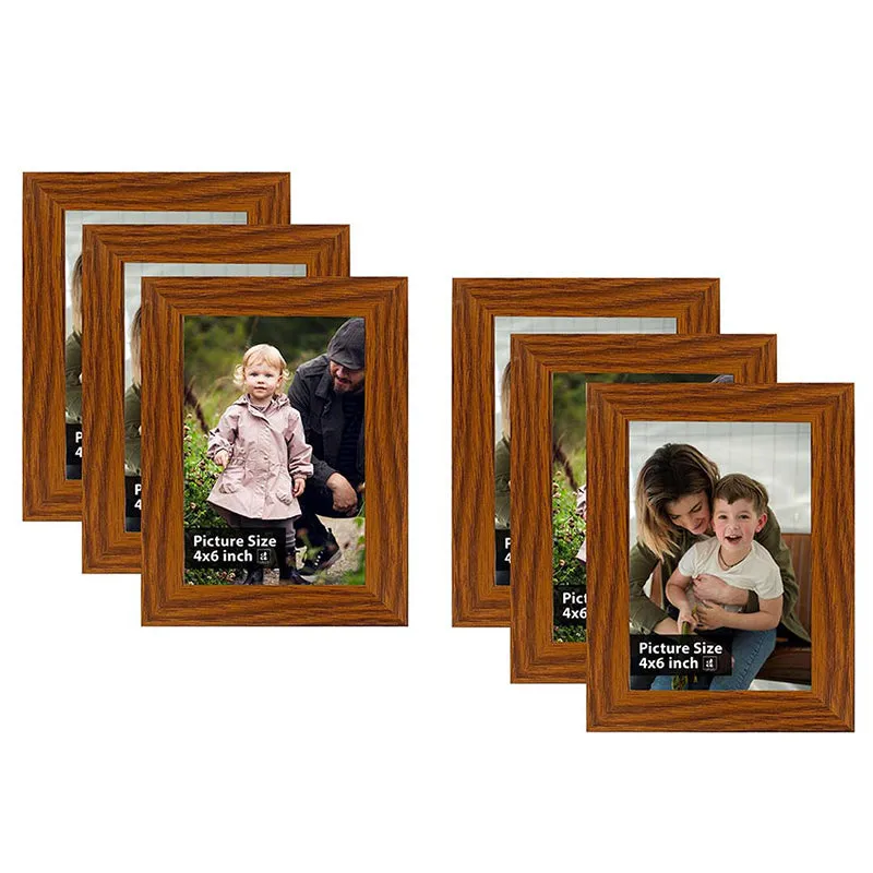 Nora Nova Photo Frame (Brown) - Set Of Six media 7