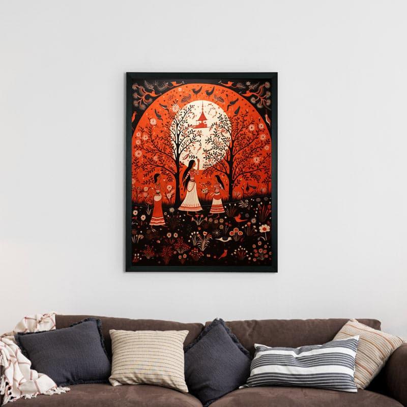 Bubul Bloom Canvas Wall Art