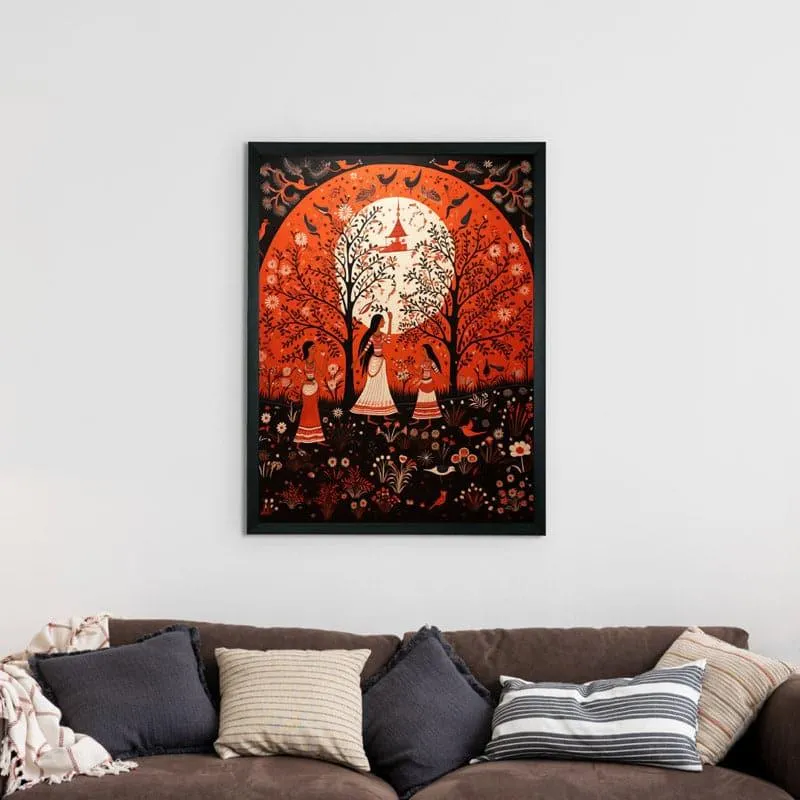 Bubul Bloom Canvas Wall Art media 1