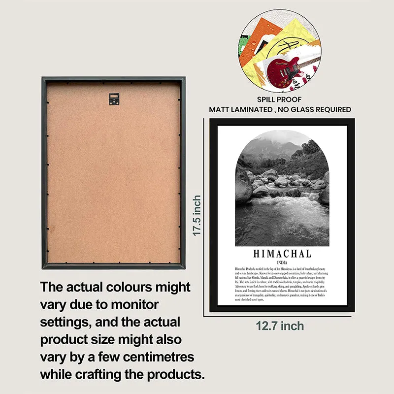 Monochrome Monuments IV Wall Art With Frame - Set Of Six media 7