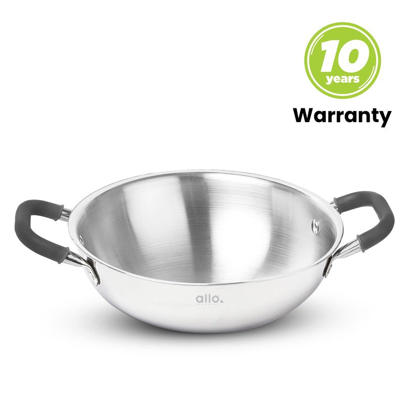 Saut Induction Base Kadhai - 2700 mL media 3