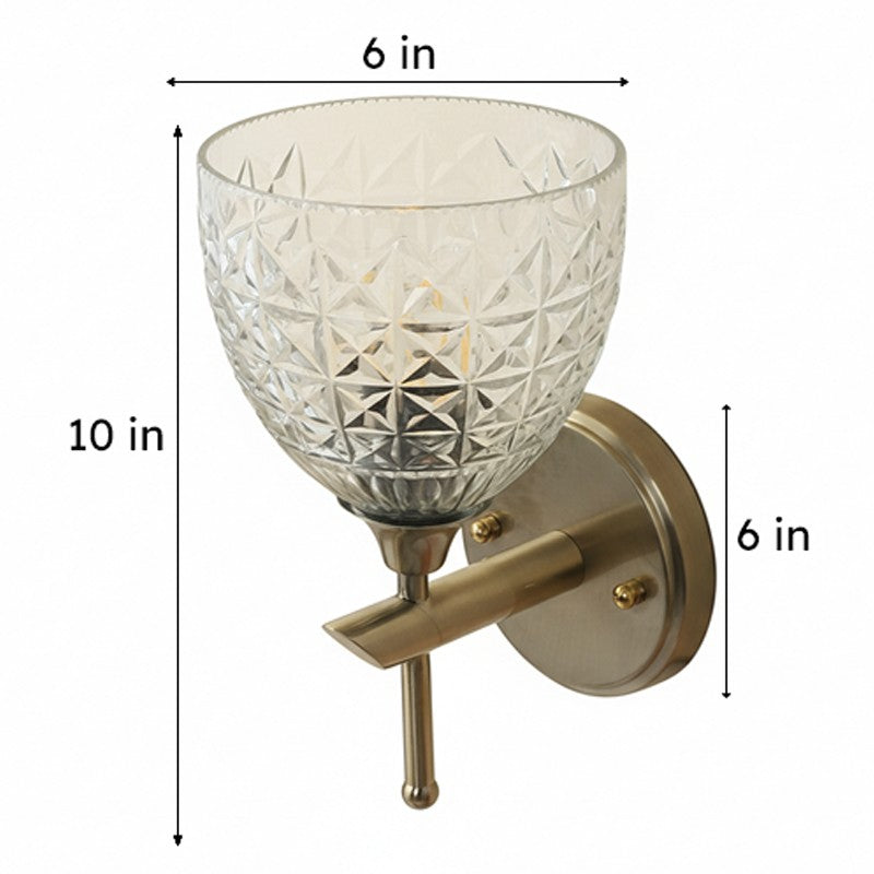 Anvora Elegant Glass Wall Lamp media 9