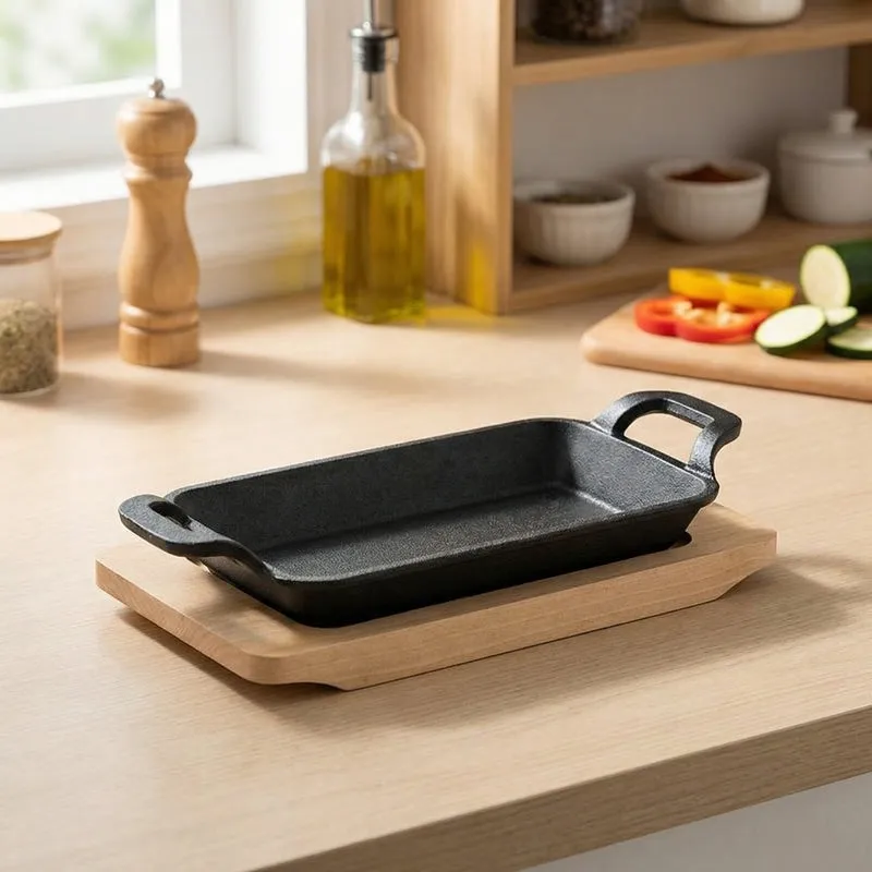 Bergner Cook & Share Cast Iron Mini Baking or Cooking Pan - 230 ML media 1