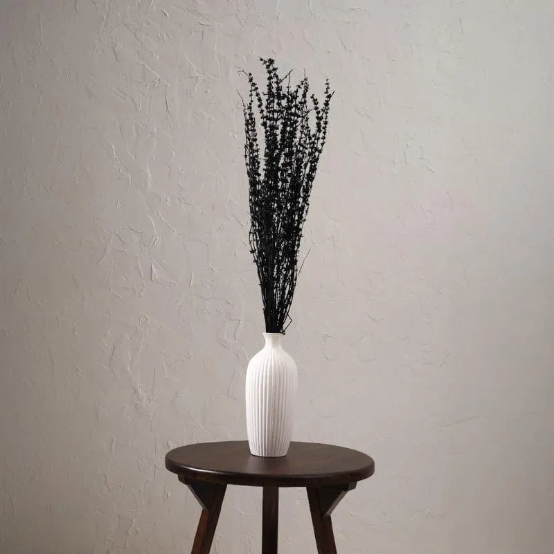 Plato Millet Grass Dried Palm Grass Bunch - Black media 3