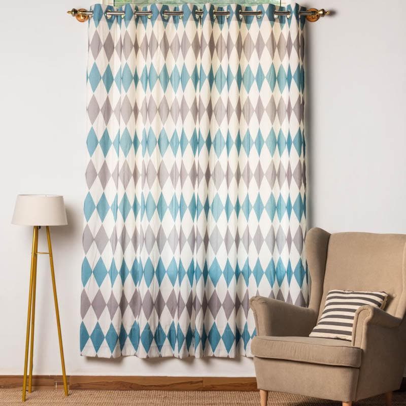 Rhombi Rhombi Curtains - Long Door - 9 Feet