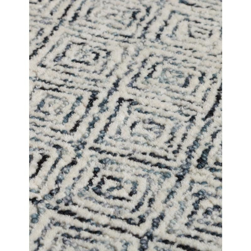 Timeless Textures Hand Tufted Wool Rug - Charcoal & White media 7