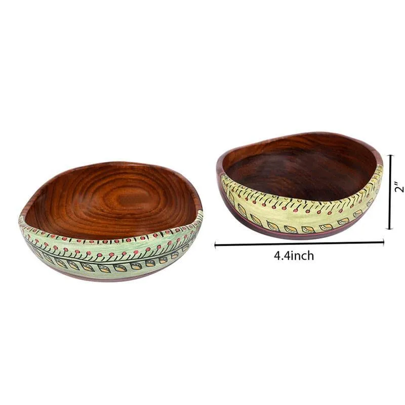 Viyasa Wooden Bowl - Set Of Two media 6