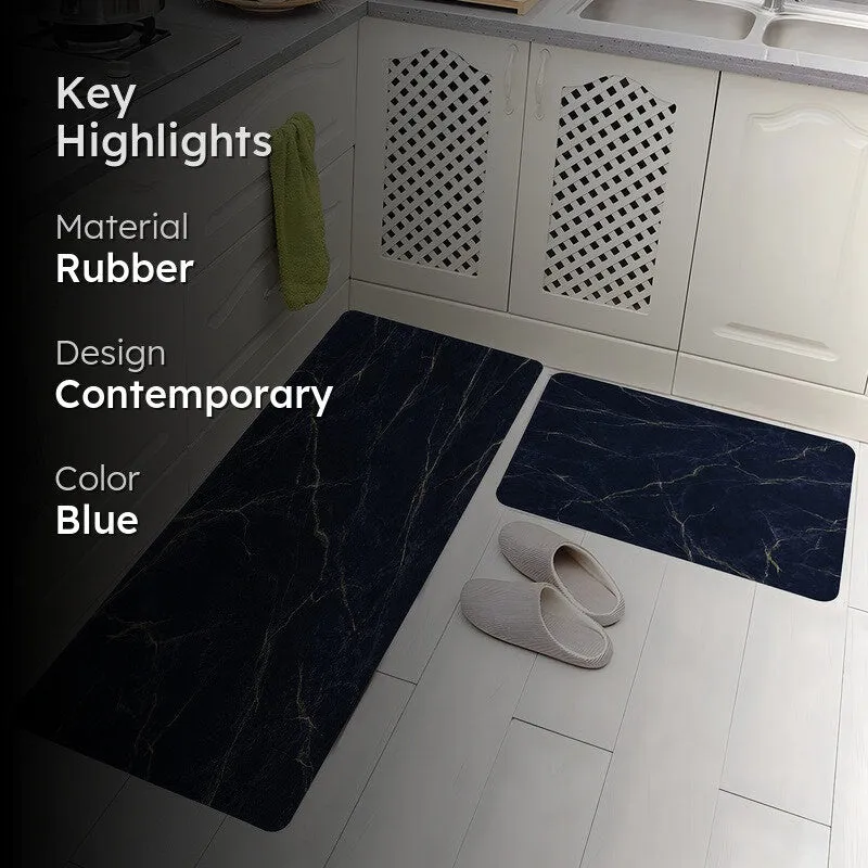 Marvelle Rubber Kitchen Floor Mats - Set of Two media 2