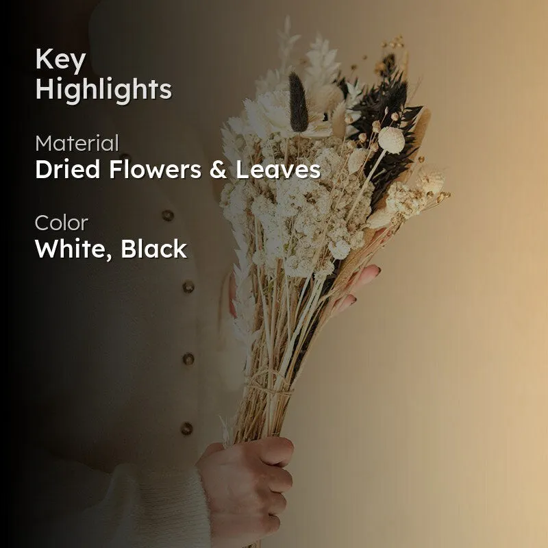 Neutral Blossoms Dried Flower Bunch media 2