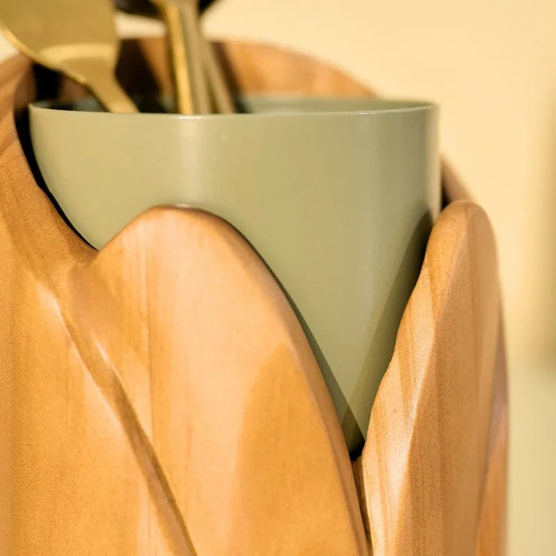 Tupli Wooden Cutlery Holder media 8