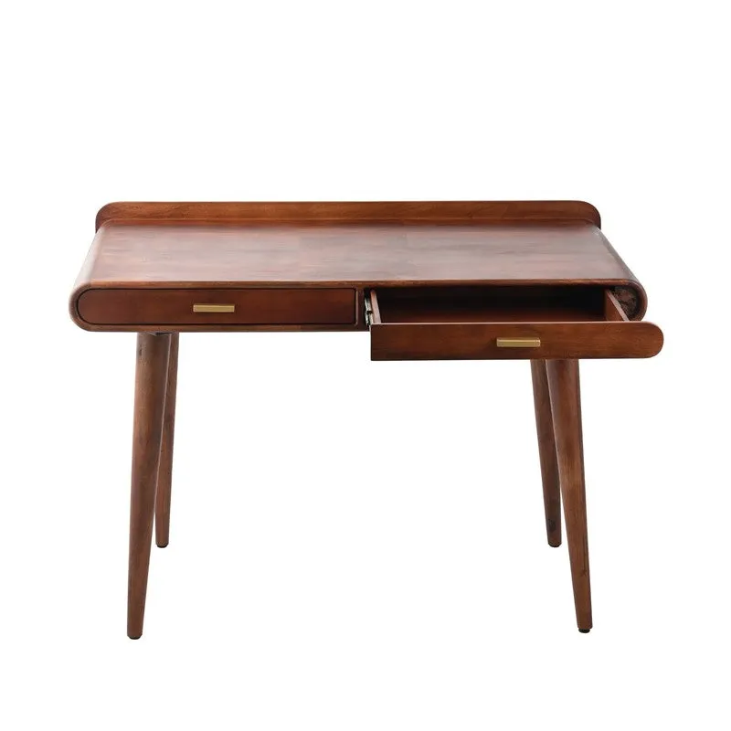 Elan Brown Wooden Table media 3