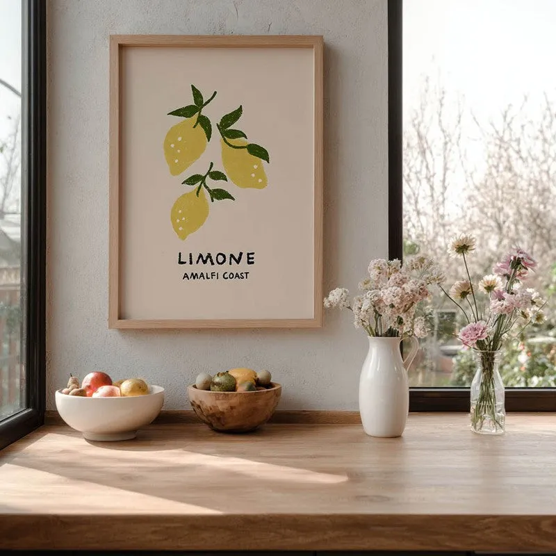 Limone Archival Canvas Wall Art - Brown media 6