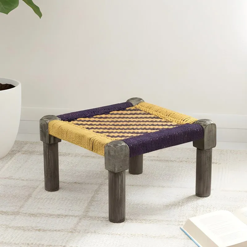Havro Sheesham Wooden Bench - Yellow,Brown media 1