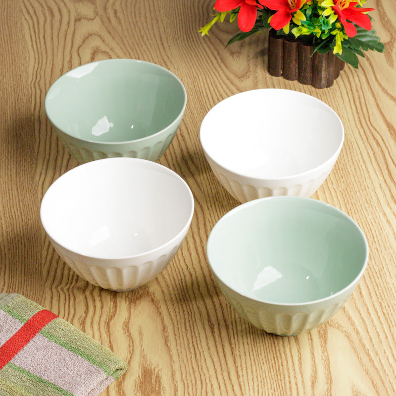 Fluted Charm Serving Bowl(810 mL) - Set Of Four