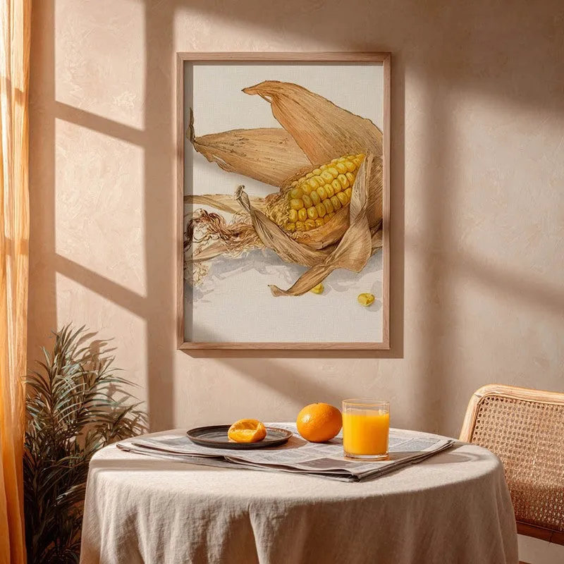 CornFarm Archival Canvas Wall Art - Brown media 4