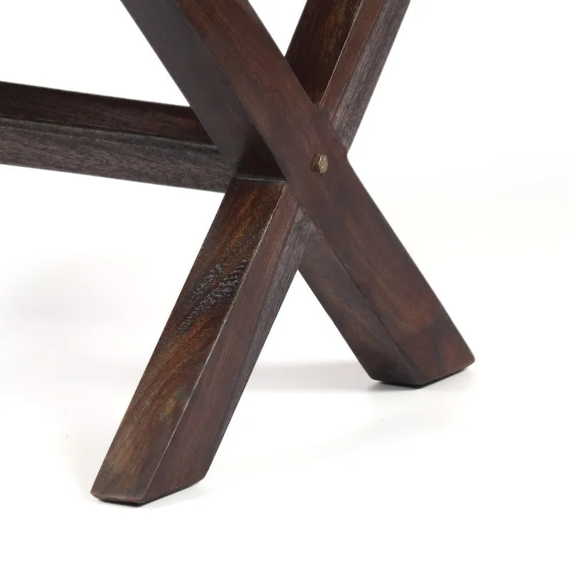 Kavex Sheesham Wooden Bench - Pink media 7
