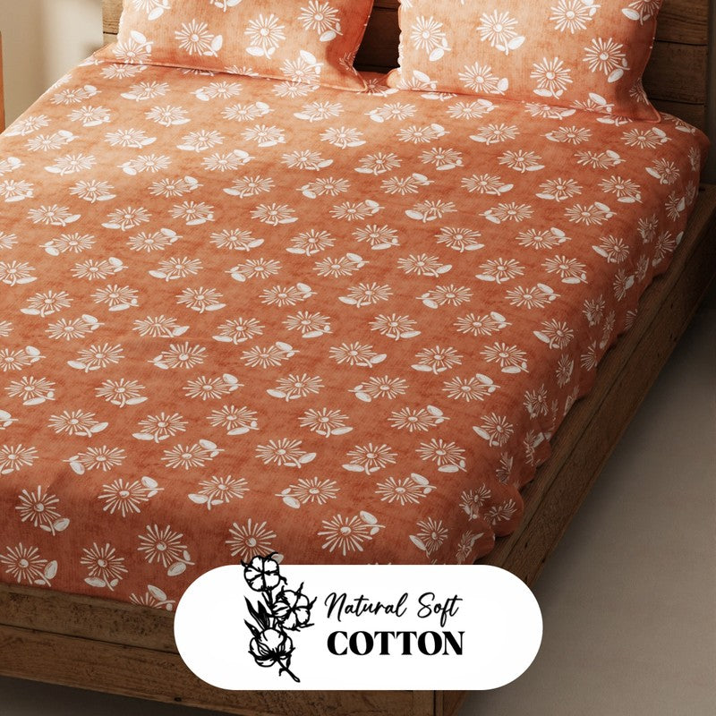 Myden Bedsheet (Brown) - 115 GSM media 5