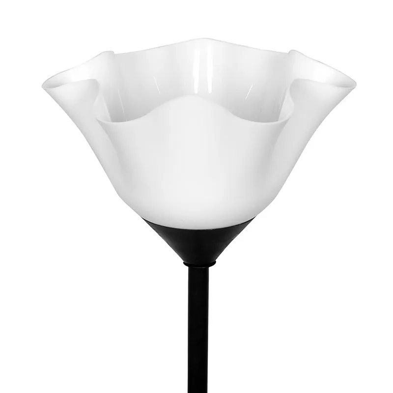 Figera Tulip Metal Floor Lamp - Black and White media 4