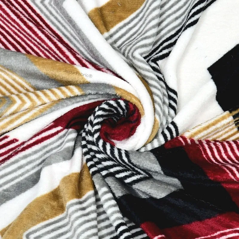 GeoElegance Woolen Bedsheet - 150 GSM media 9
