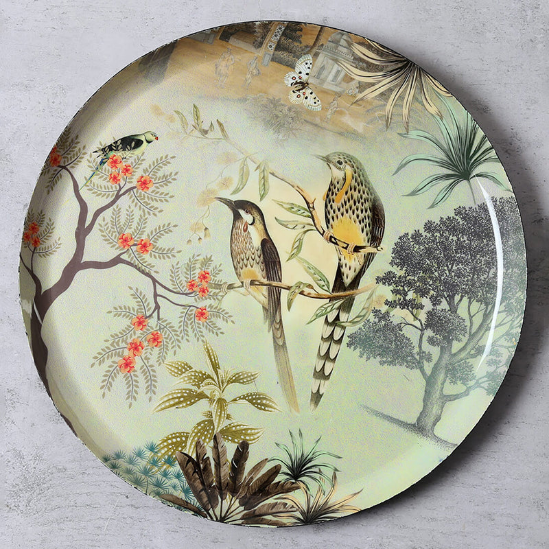 India Circus Victorian Aviary Iron Wall Plate - Set Of Five image 3