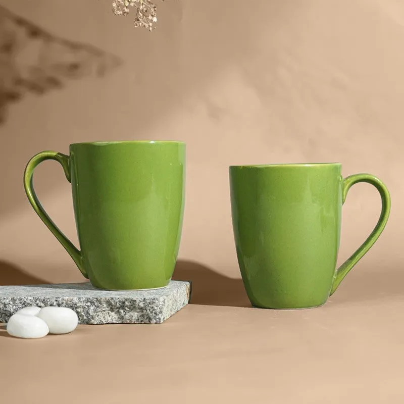Noir Ceramic Coffee Mug (320 mL Each) - Set Of Two media 3