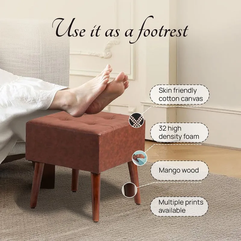 Central Base Ottoman - Brown media 4