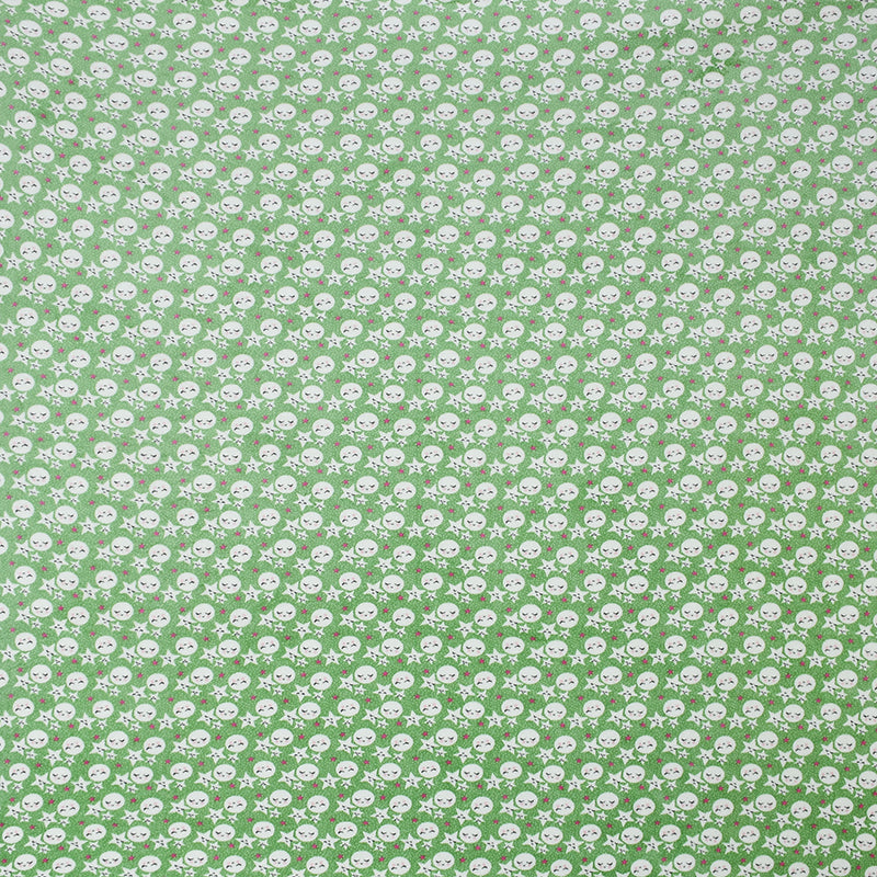 Moon & Stars Kids Throw - Green media 3