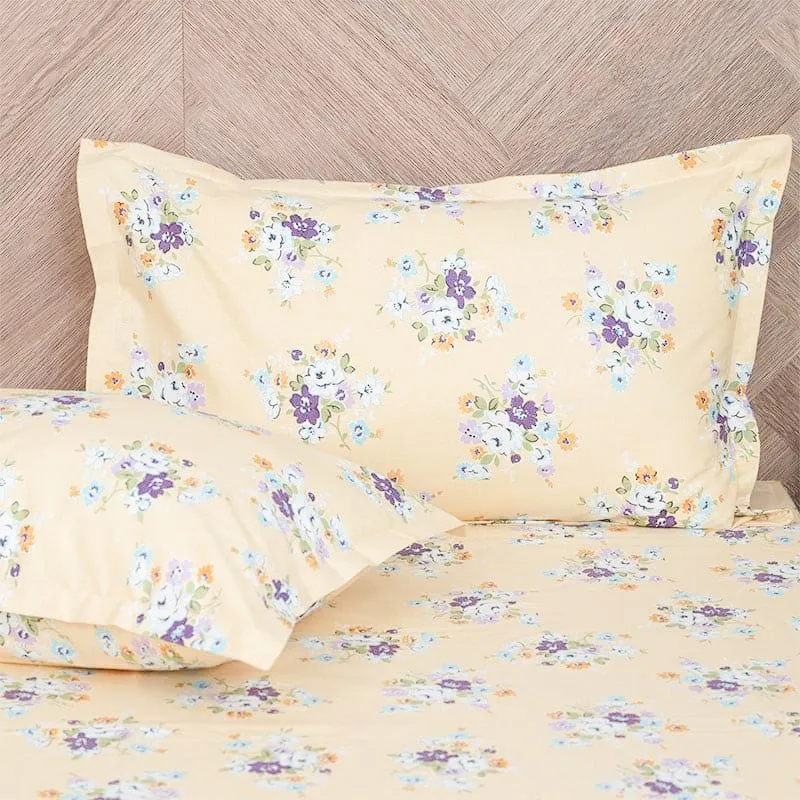 Ivasa Floral Cotton Bedsheet - 120 TC media 4
