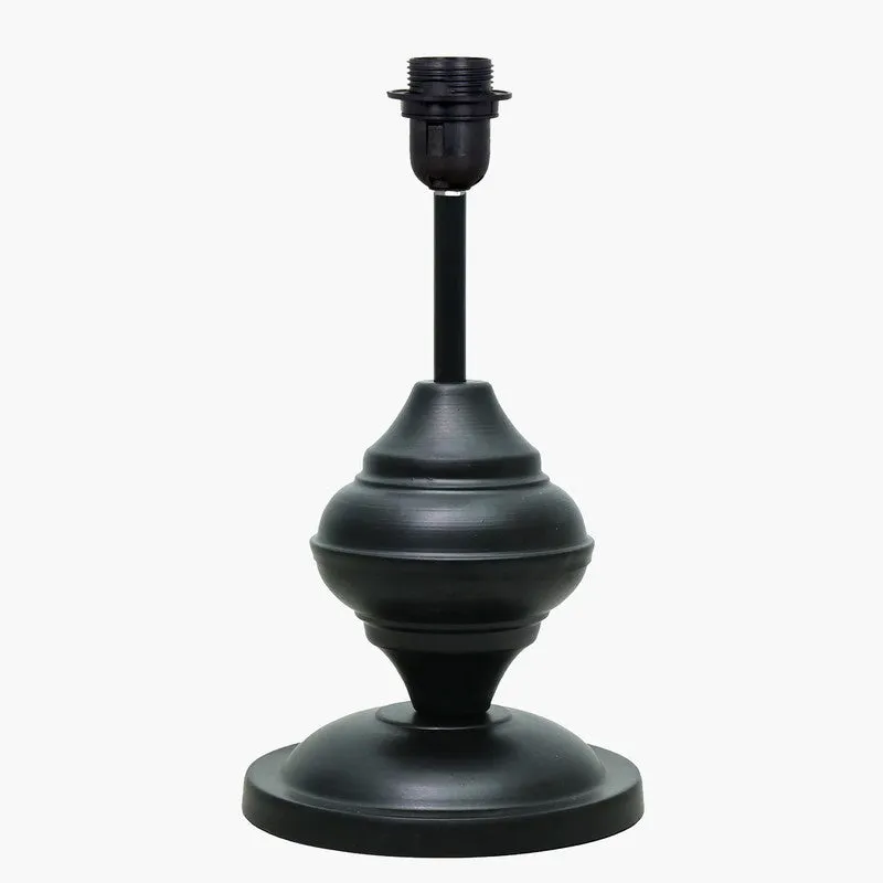 Danica Oh Fabric Table Lamp - White,Black media 4