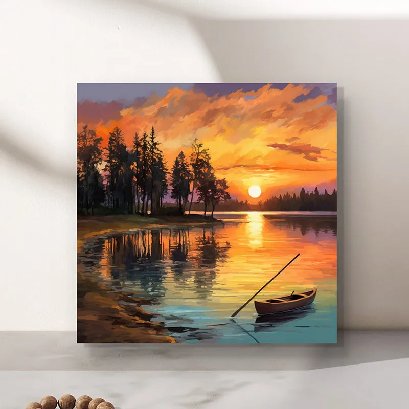 Lake Sunsets Showpiece media 3