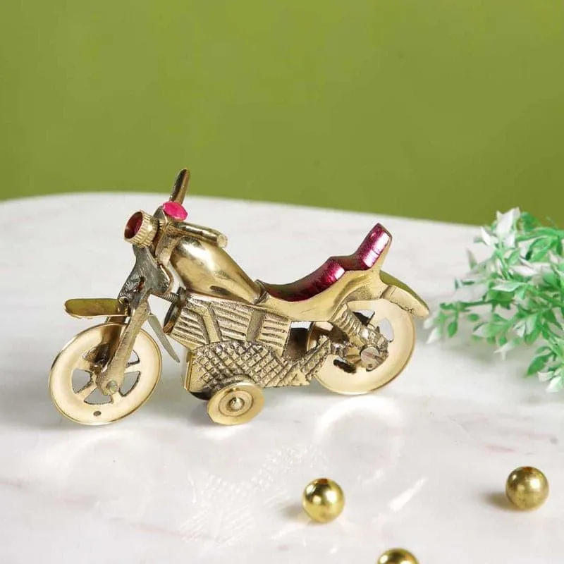 Brass Vintage Moto Showpiece media 1