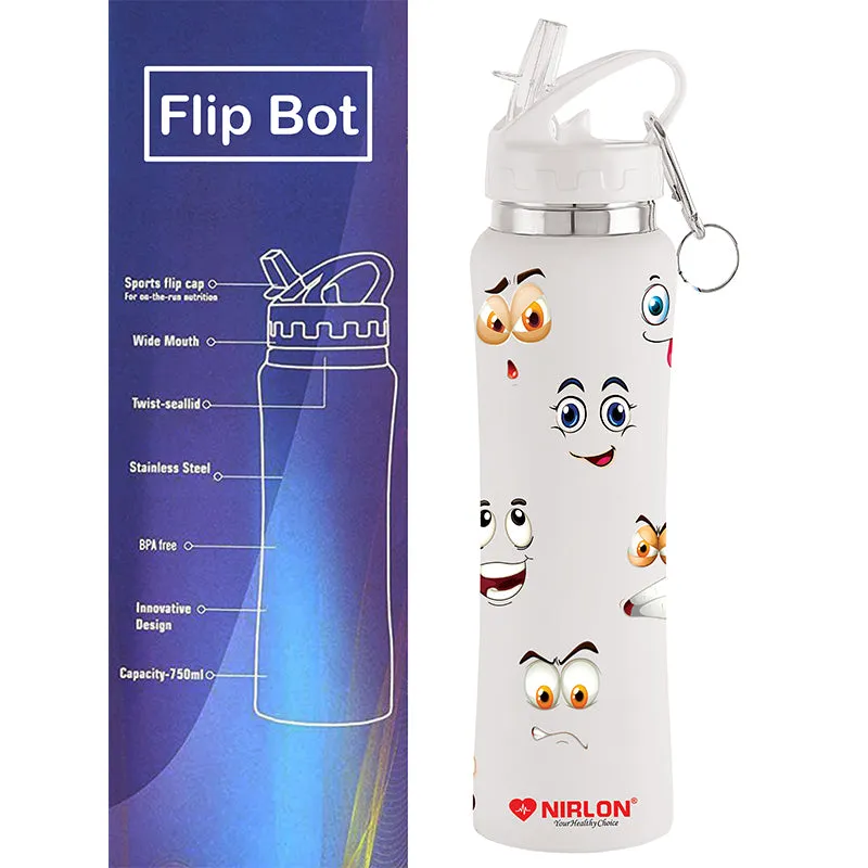 Emoji Sip Sipper Water Bottle - 750 mL media 7