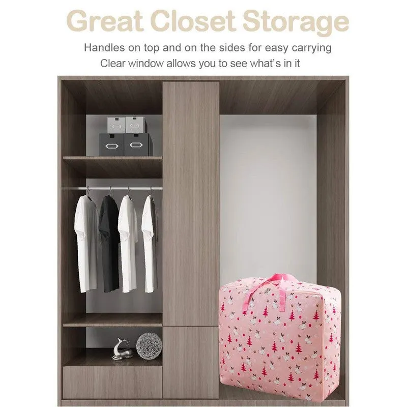 Jovira Fabric Cloth Organiser - Pink media 5
